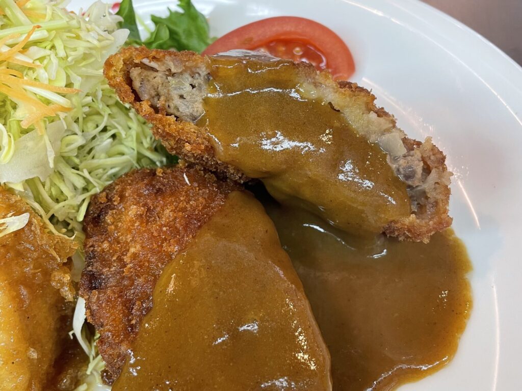 絶品メンチカツの秘密㊙️🤫