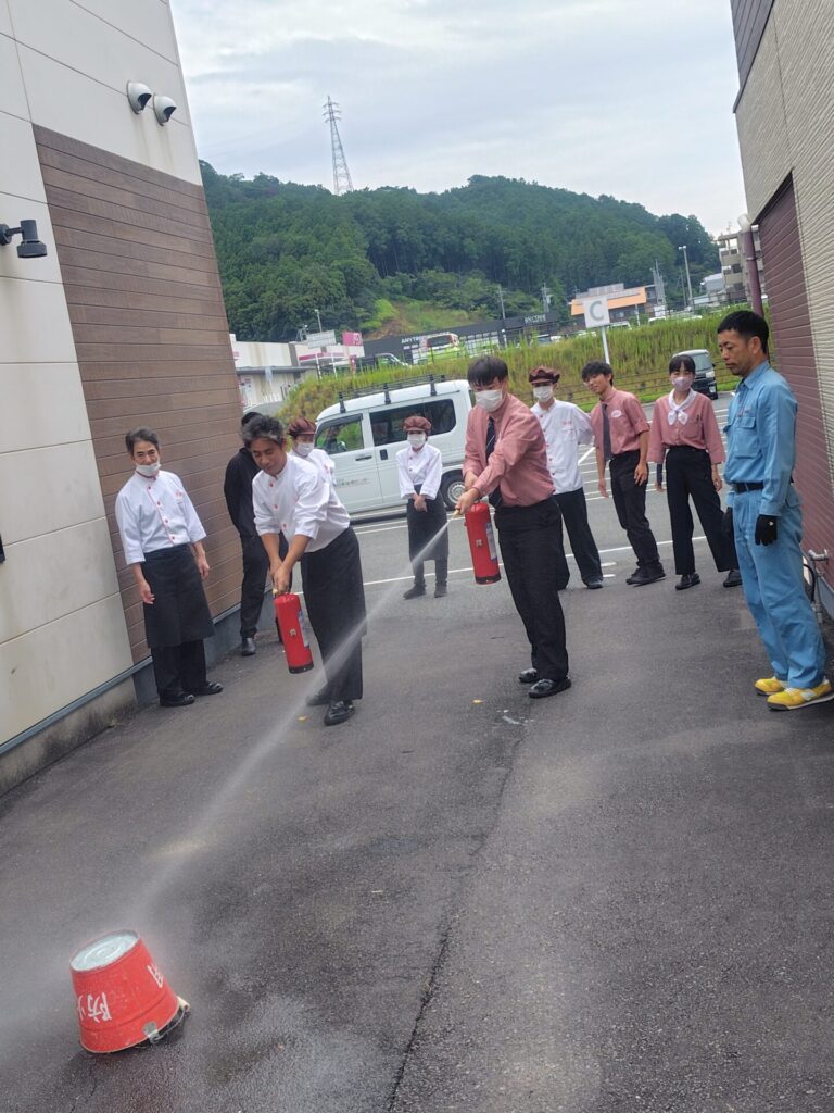 防災訓練を行いました