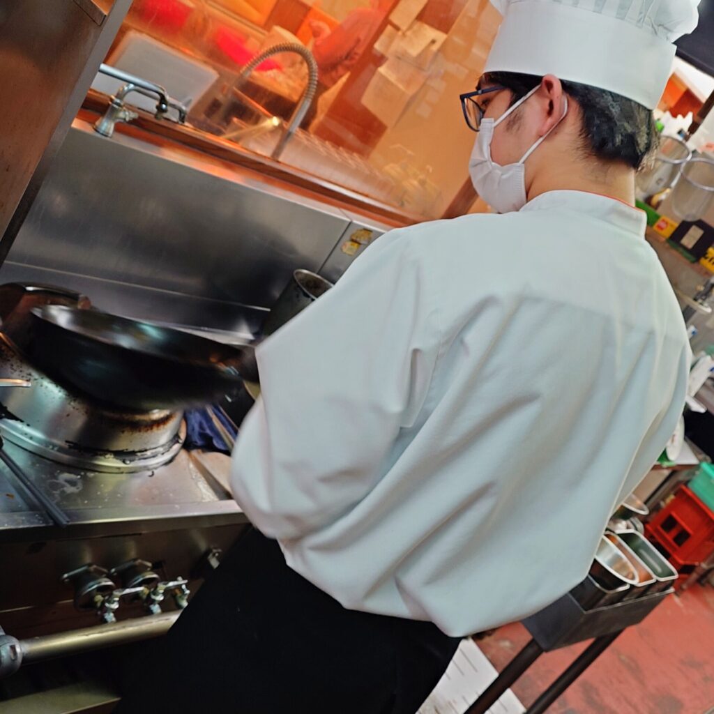 旭ヶ丘でチャンポン修行中✨️