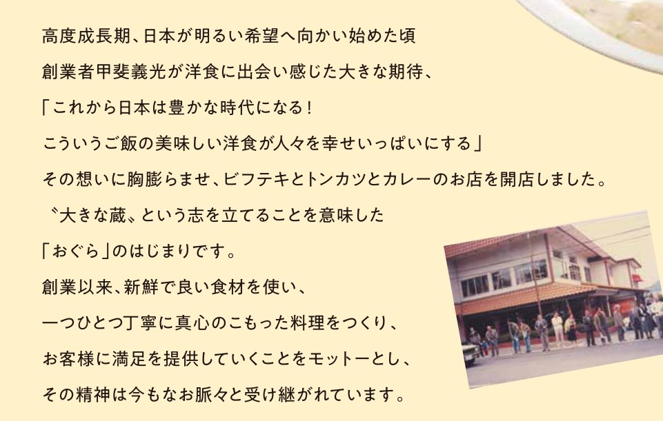 おぐらは「何屋さん？」